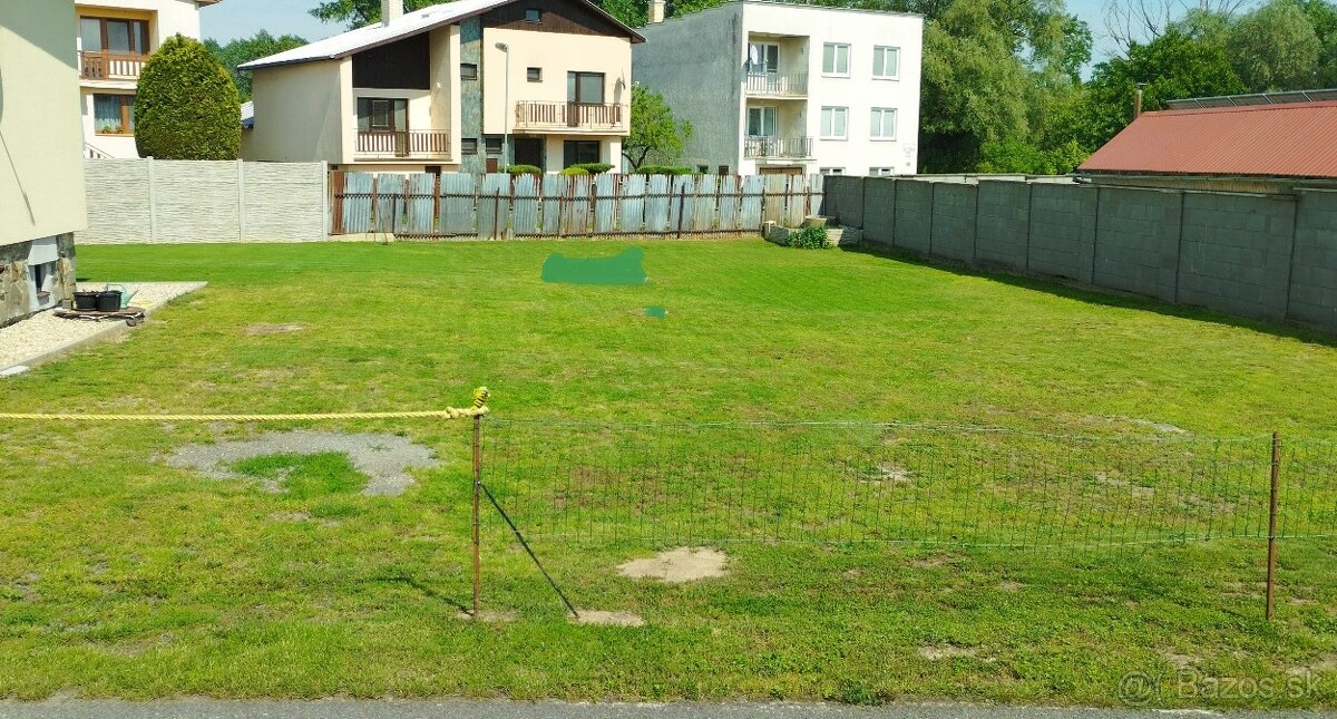 Predám stavebný pozemok 5 árov Puškinova VT