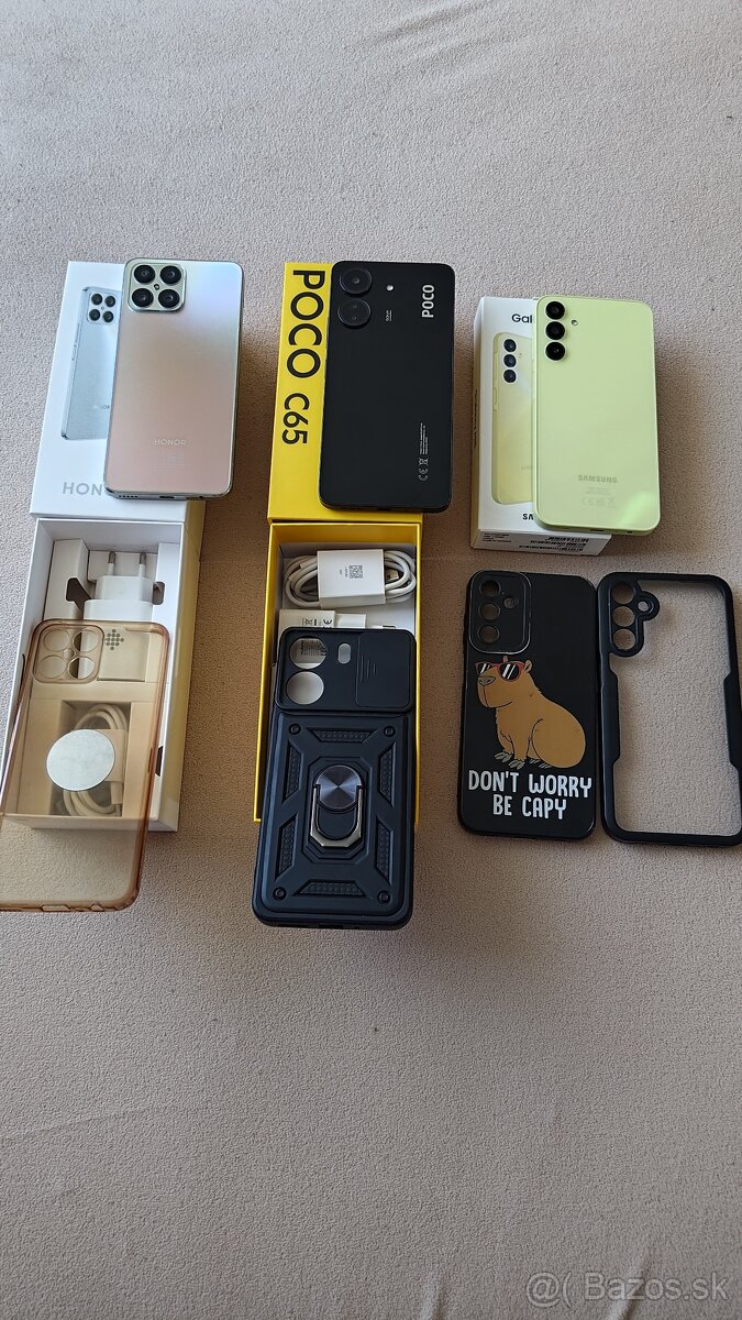 Samsung Galaxy A15, Honor X8, POCO C65