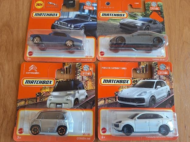 Matchbox Jauar Karma Citroen Porsche Cayenne