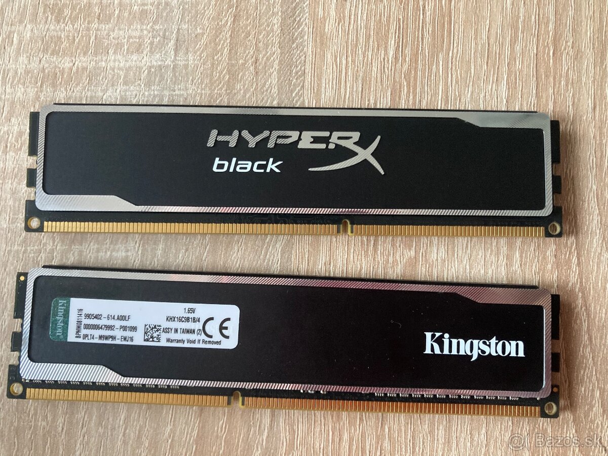 RAM 2x4GB DDR3 1600MHz