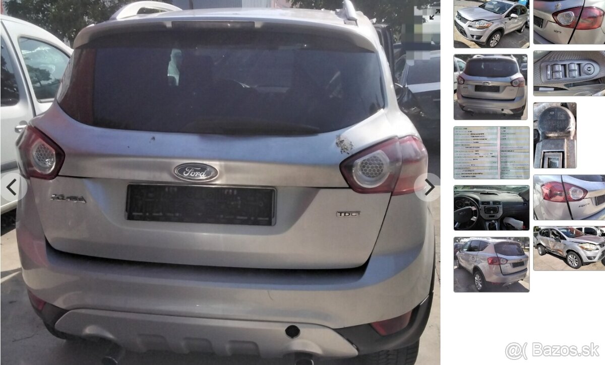 FORD KUGA 2.0 TDCI 2008 4x4 predám PREVODOVKU 6 RÝCHLOSTNÁ
