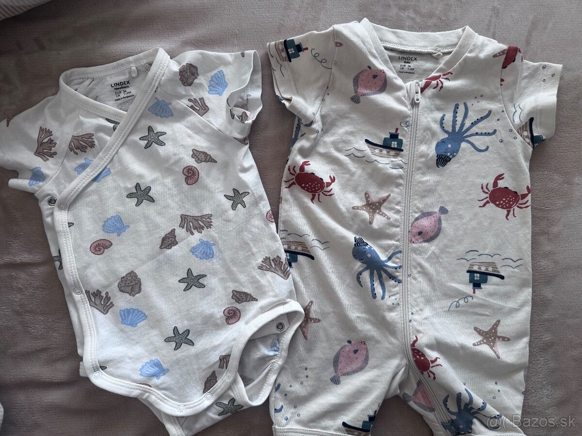 Balík oblečenia pre bábätko