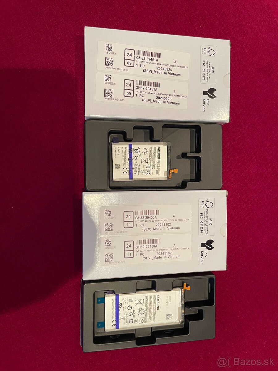 Samsung Galaxy Z Fold 4 - 2x Original Servise Pack batérie