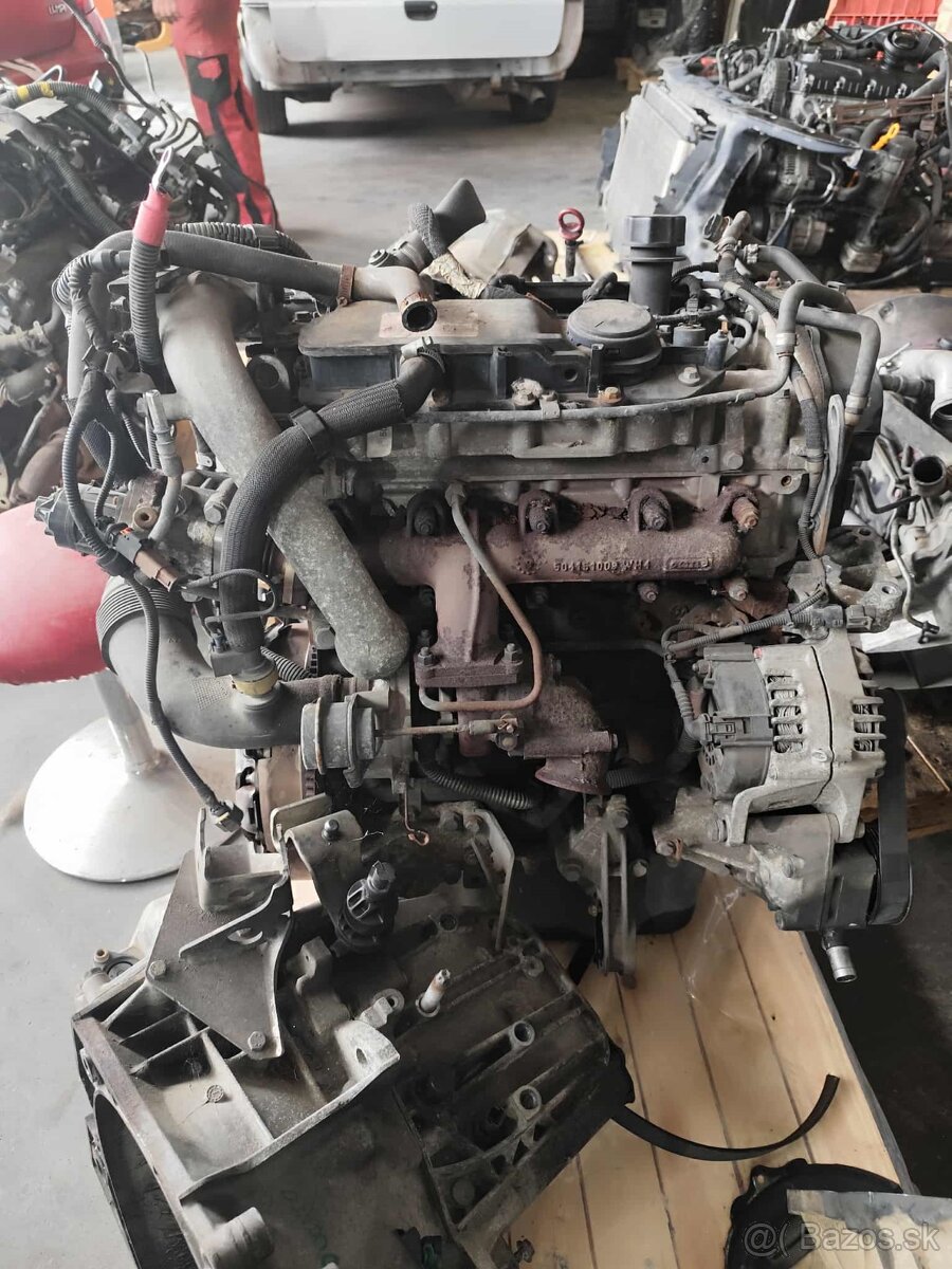 Motor a prevodovka Fiat Ducato 2,3JTD 96kw kód: F1AE3481D