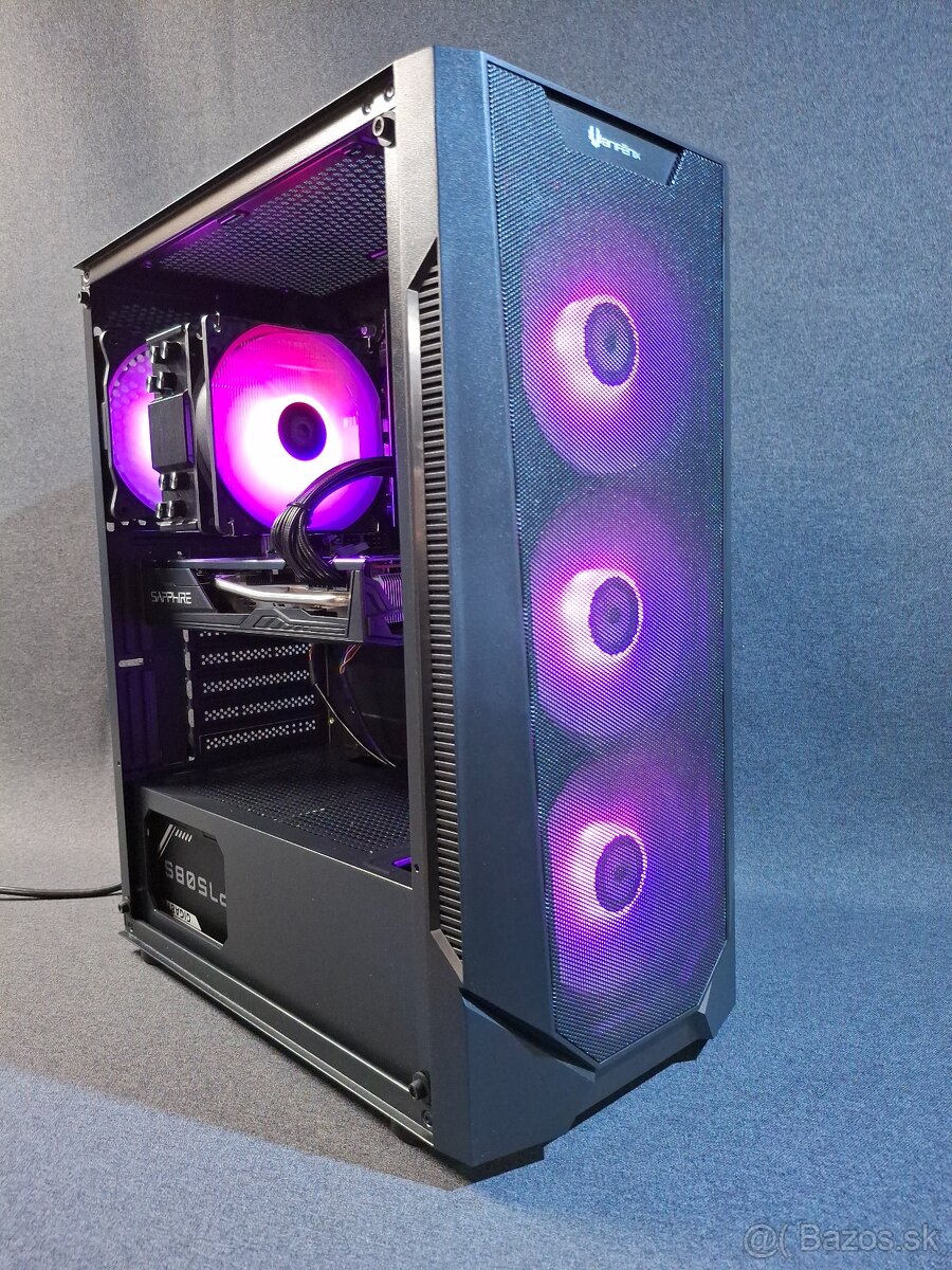 Herný PC Intel i5-14400F / RX 5700 XT / 32GB DDR5