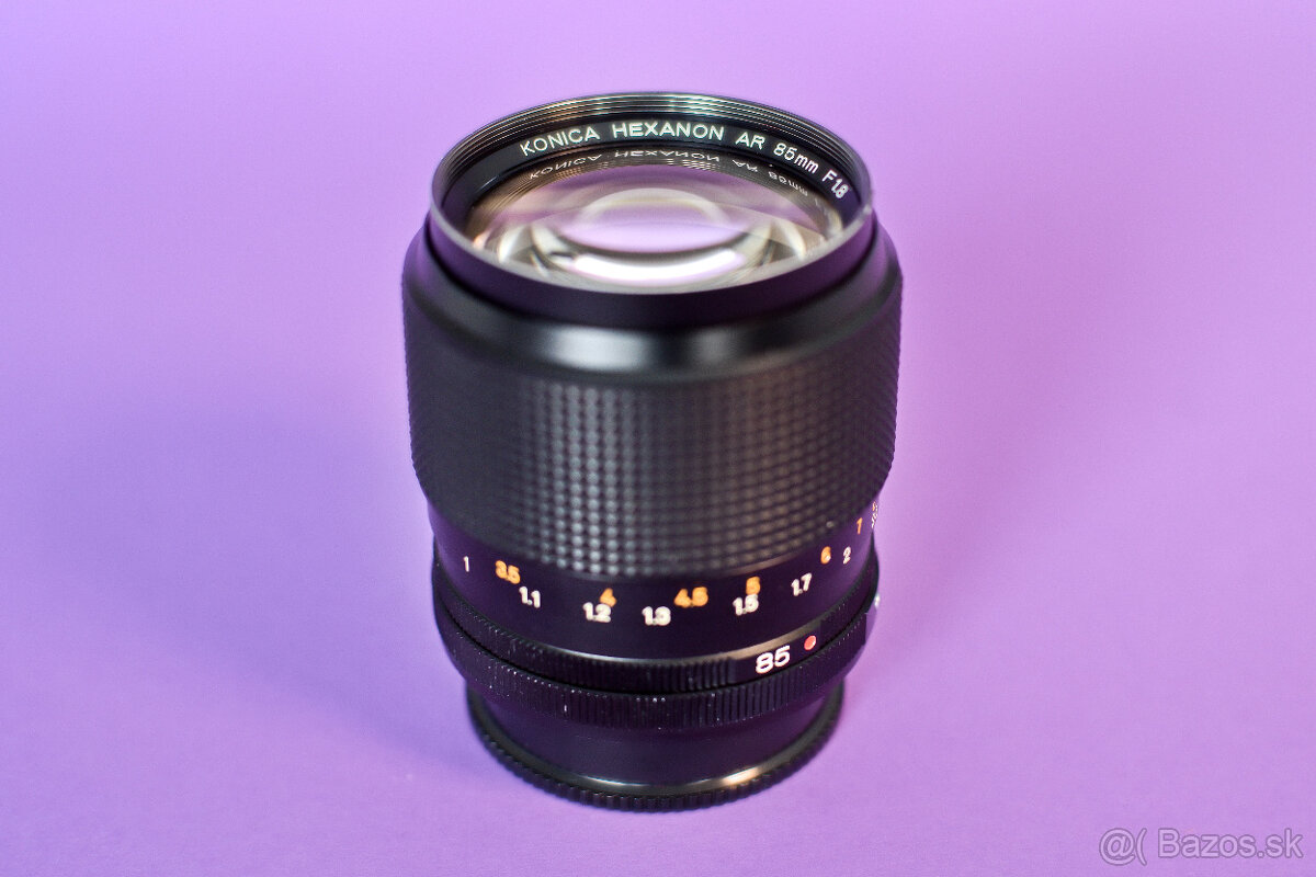 Konica AR 1:1.8/85mm