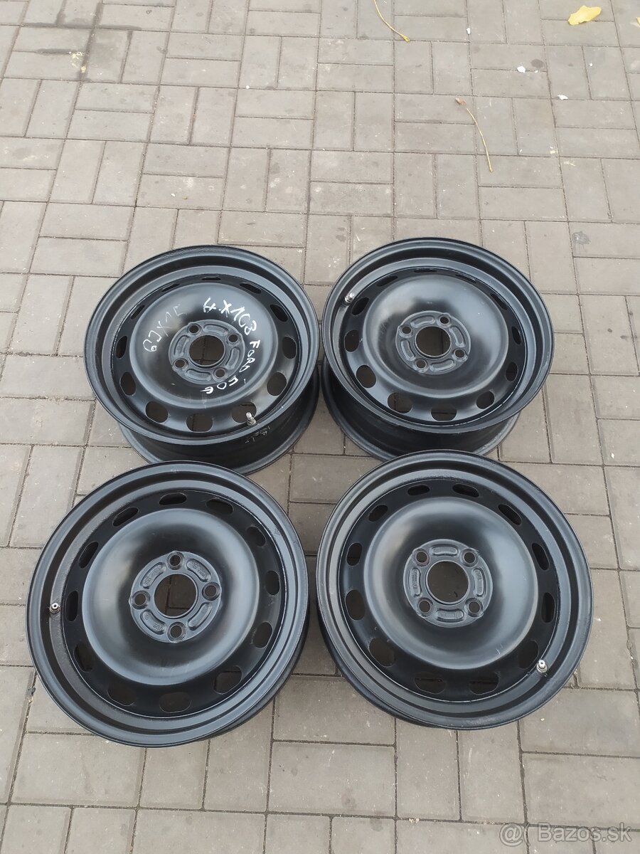 4x108 r15 plechové disky