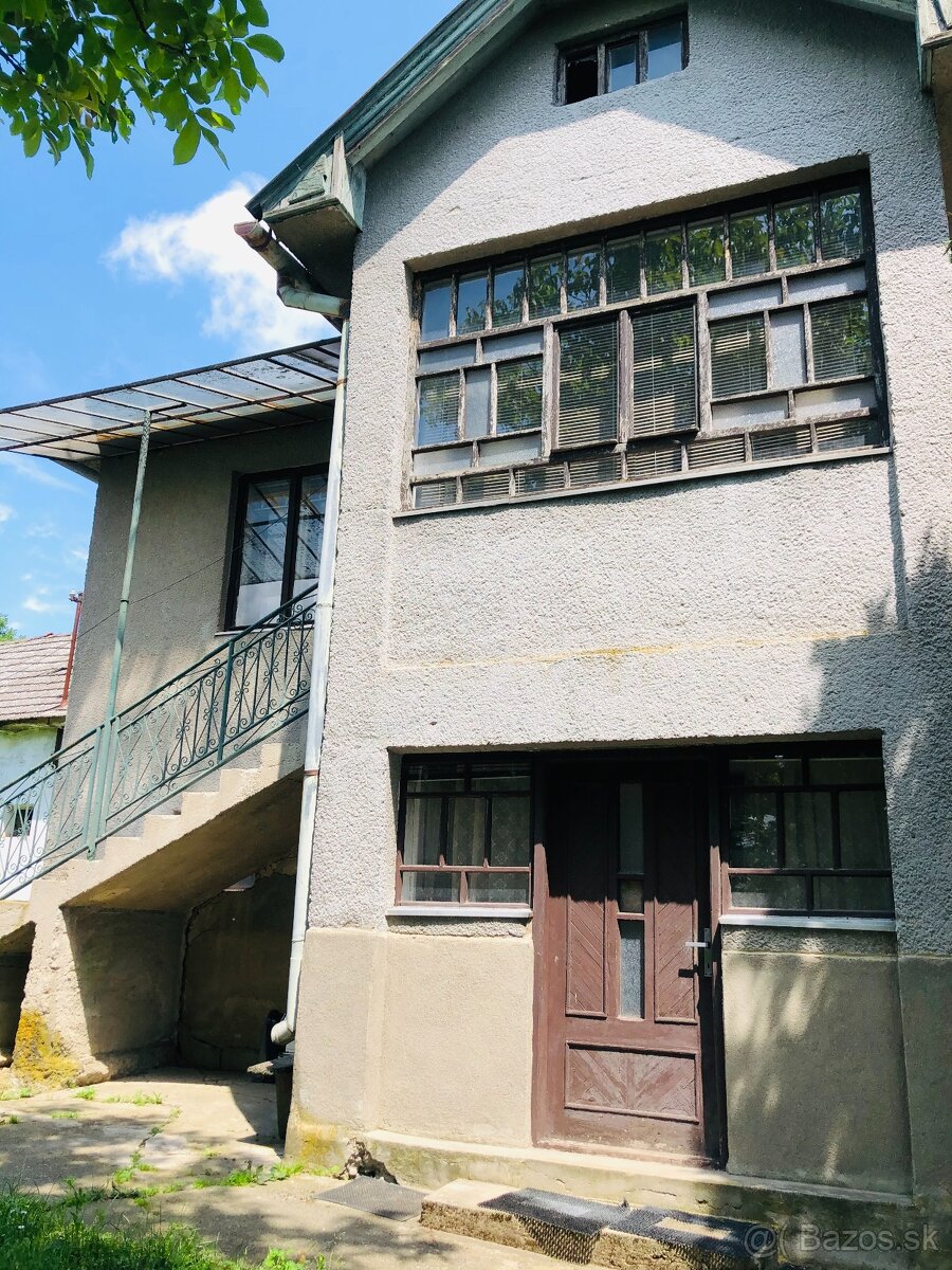 🏡 Rodinný dom s potenciálom v centre obce Vyšná Hutka