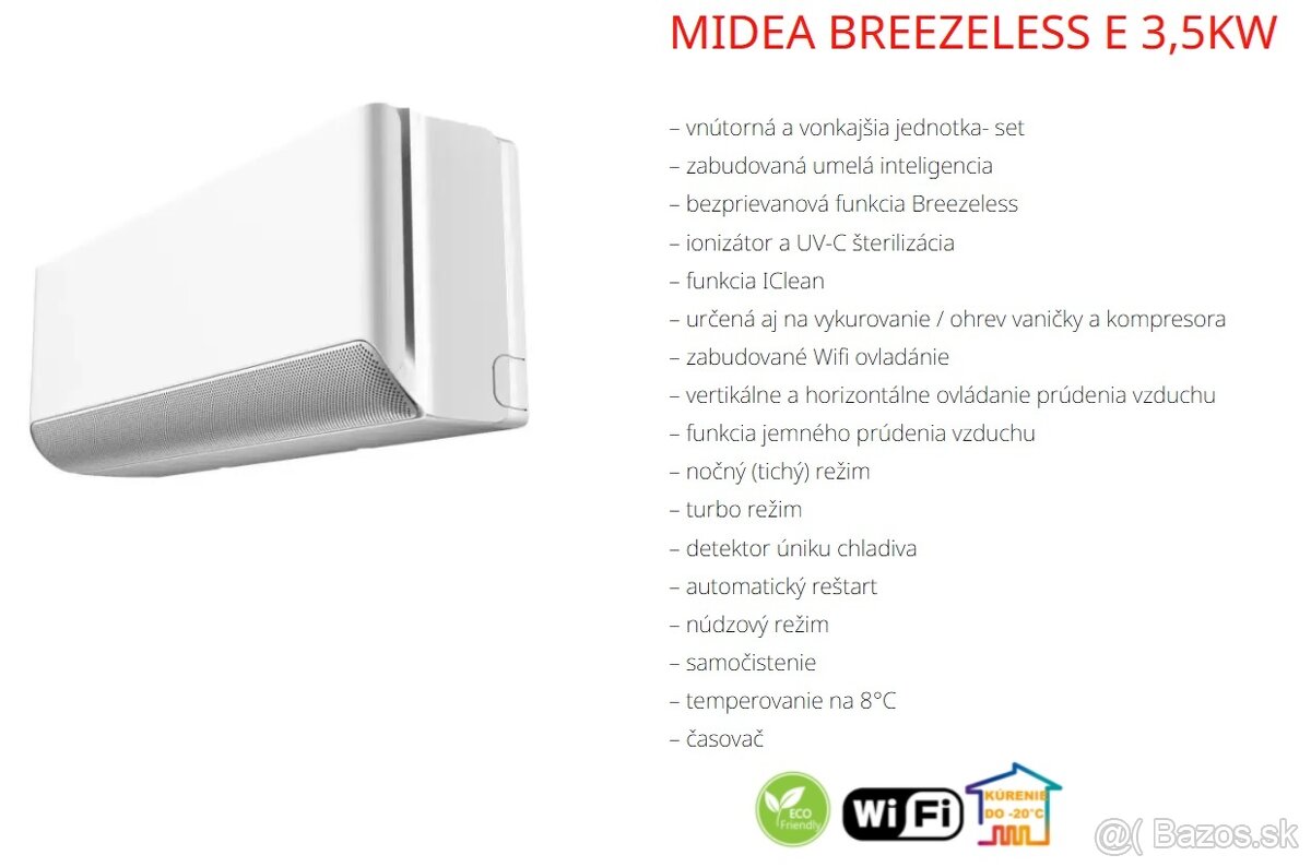 Midea Breezeless E 3,5 kW
