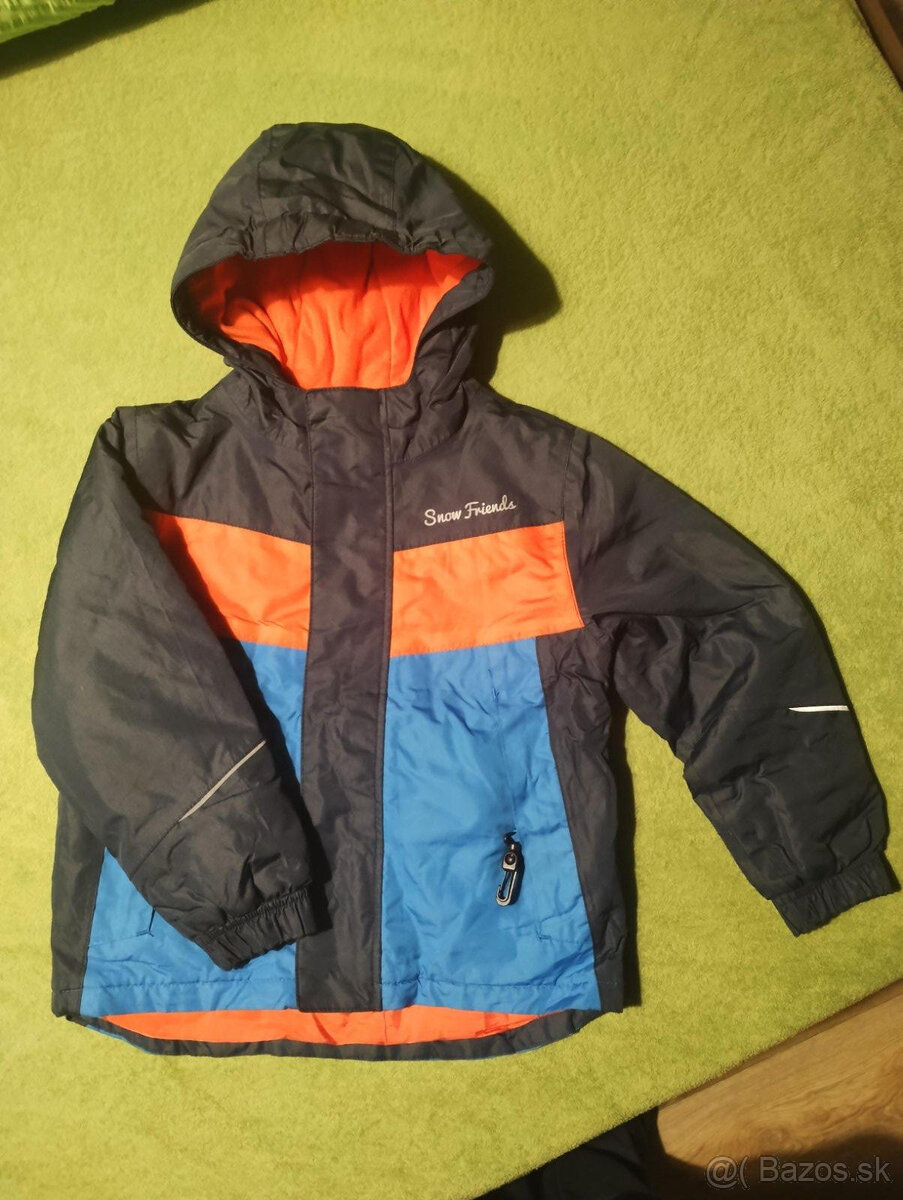 Zimná lyžiarska bunda Lupilu pre deti