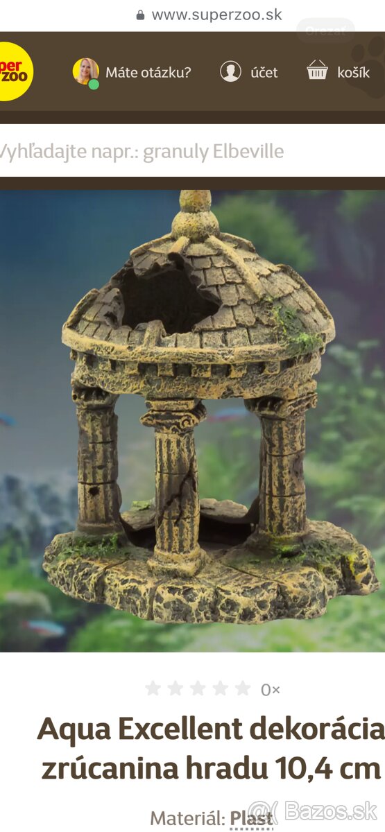 Dekorácia do akvaria