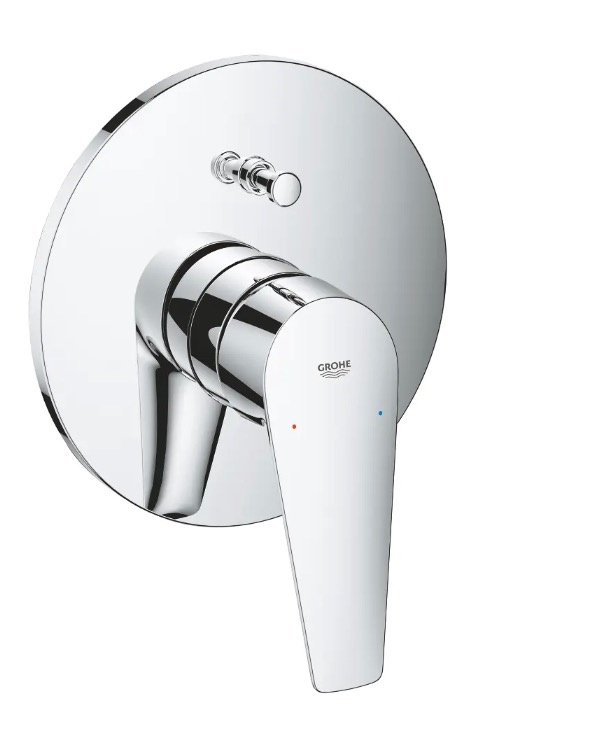 Grohe BauEdge - Batéria pod omietku, na 2 spotrebiče, chróm