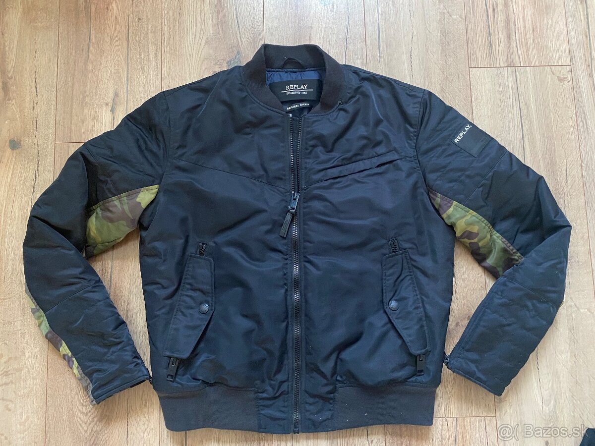 Panska zimna bunda bombera Replay
