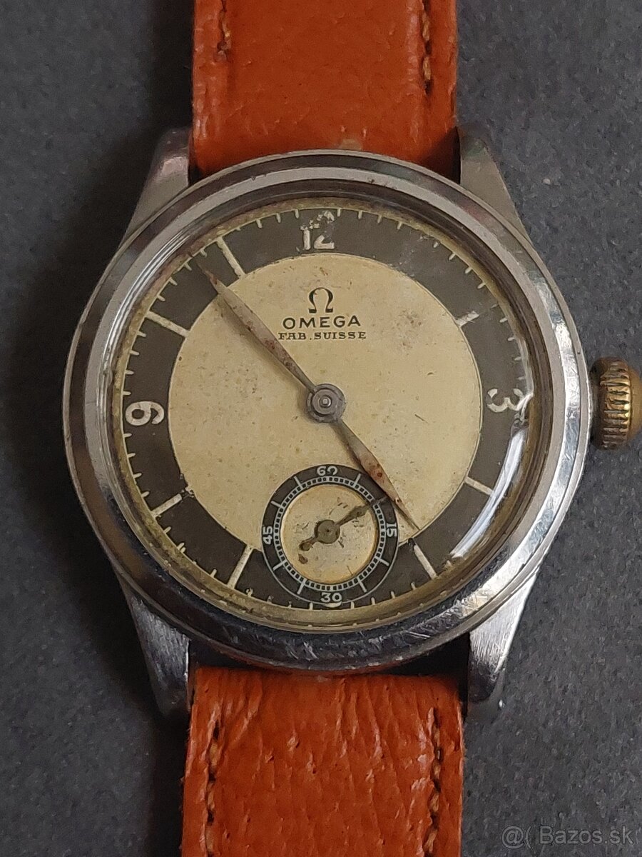 Omega raritny vojensky model 40 roky