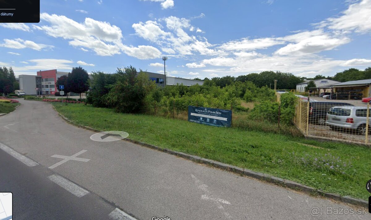 Pozemok 2402m2 Novozamocka cesta Nitra