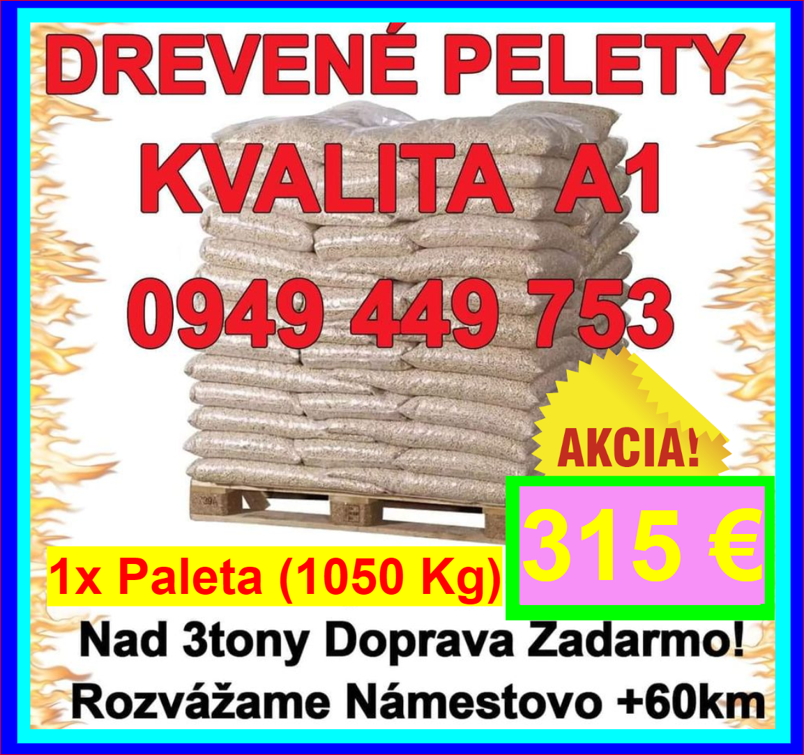 #98 PELETY A1, Smrekové pelety, KVALITNÉ Pelety, PELET Lacno