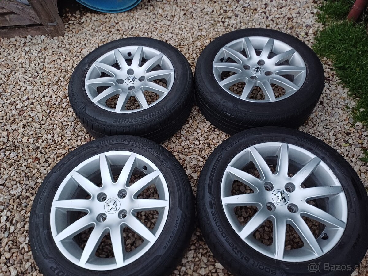 hlinikové disky Peugeot/Citroen--7Jx16-ET-32--4x108