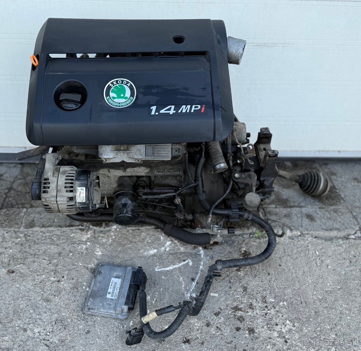 ŠKODA AQW, 1.4 MPI, 50KW, motor + prevodovka
