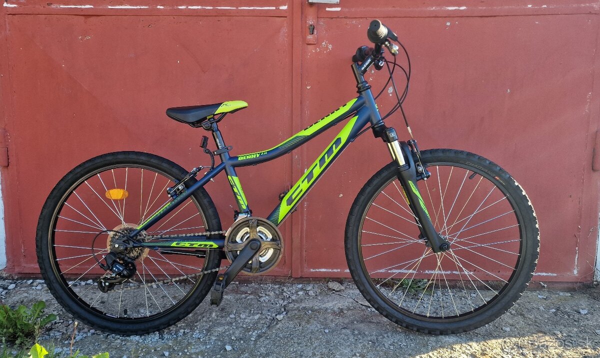 Horský bicykel 24" CTM BERRY 2.0 od 125cm od 7.rokov