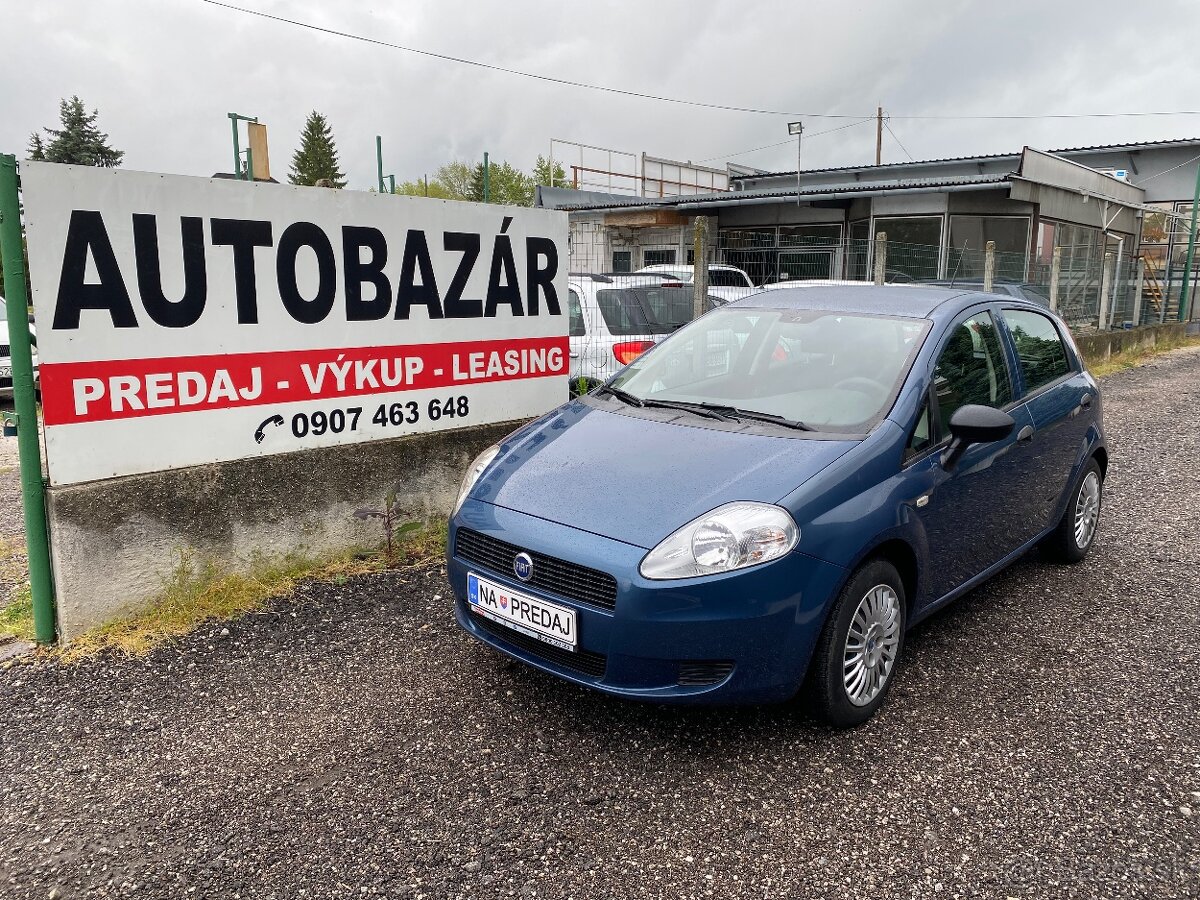 Fiat Punto 1.2i 48kW benzín