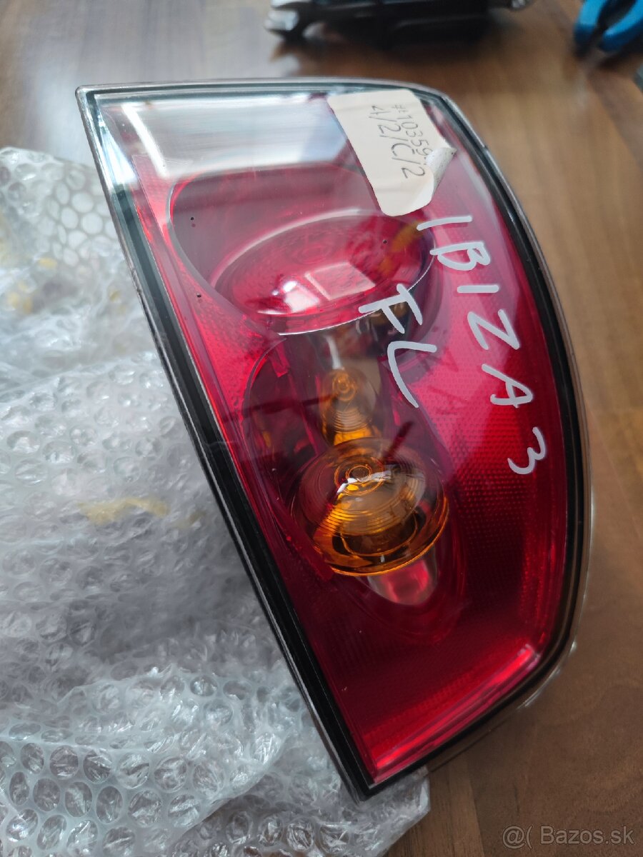 Seat Ibiza 6l zadné svetlo