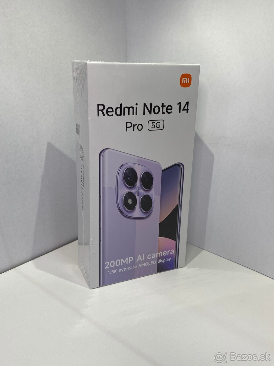 Xiaomi Redmi Note 14 Pro 5G 8GB/256GB Midnight Black