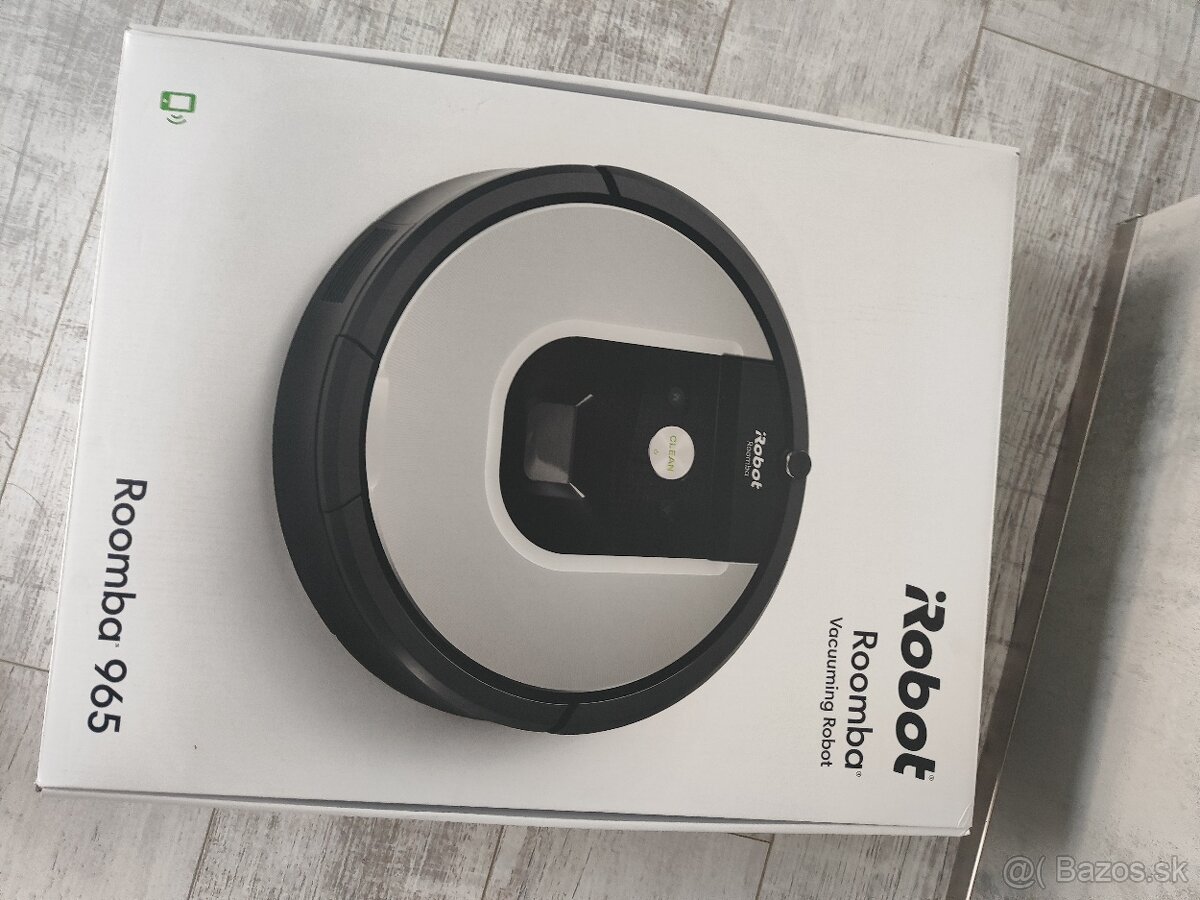 Robotický vysávač irobot roomba 965
