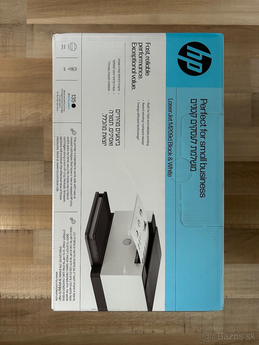 HP LaserJet M209d Black & White - nove