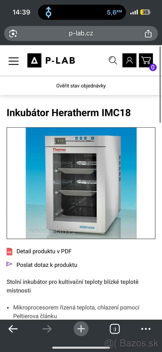Inkubátor Heratherm