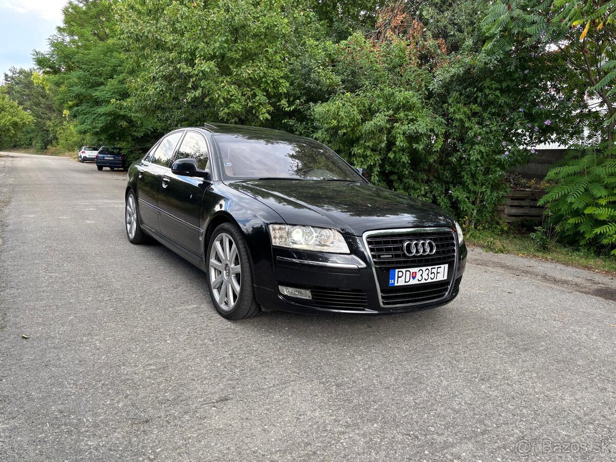 Audi A8 D3 4.2 TDI Quattro 240 kW – 151 000 km – TOP STAV –