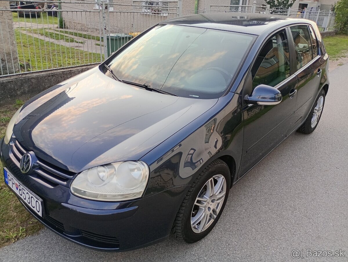 Predám Wolkswagen Golf 5 TDI Comfortline