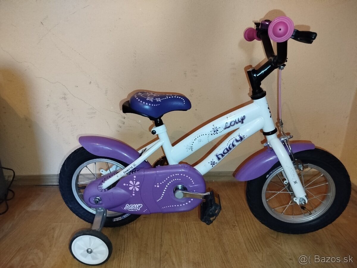 Bicykel 12 Harry od 3 rokov.