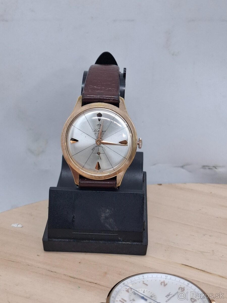 Predám funkčné náramkové hodinky LINGS 21 prix Antimagnetic