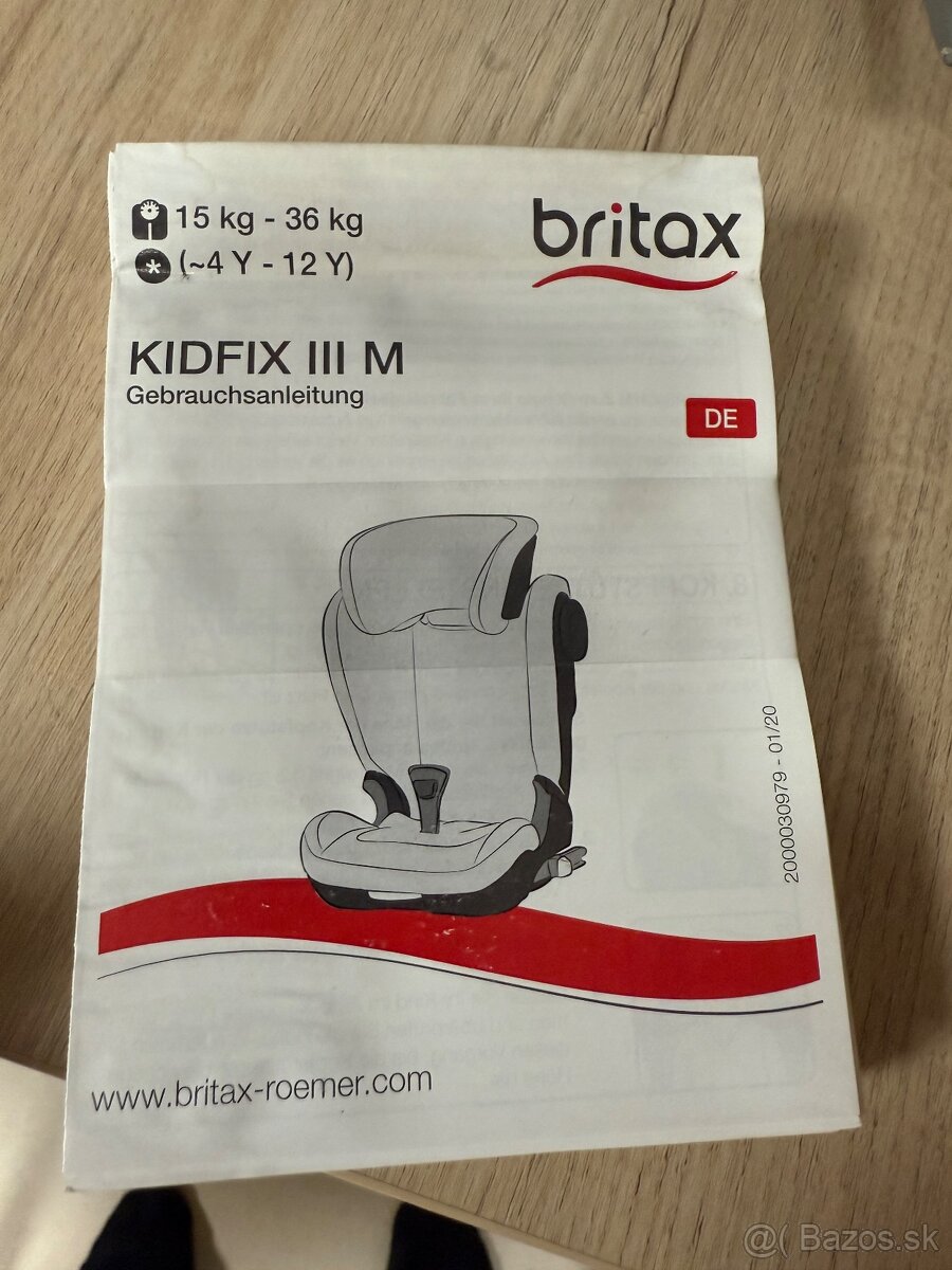 Autosedačka BRITAX KIDFIX III M