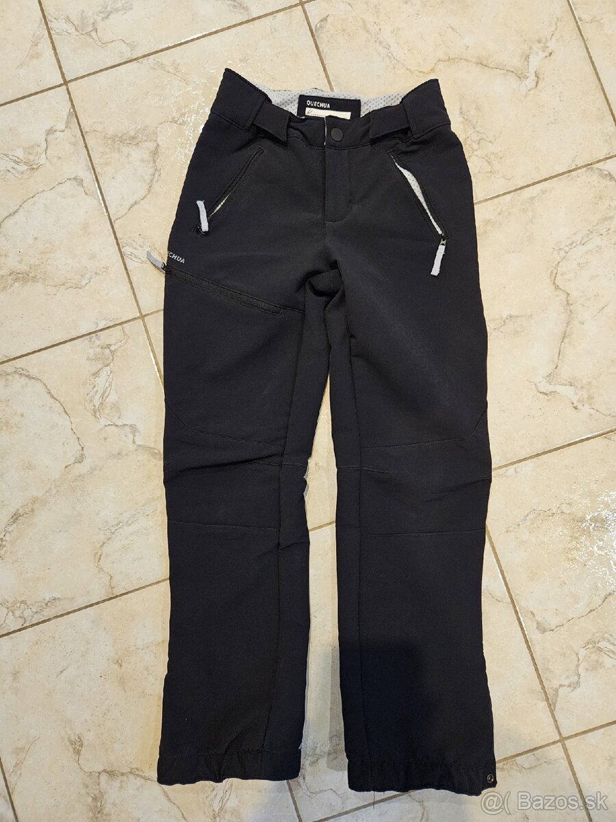 Softshellove turisticke nohavice 10-11 rokov