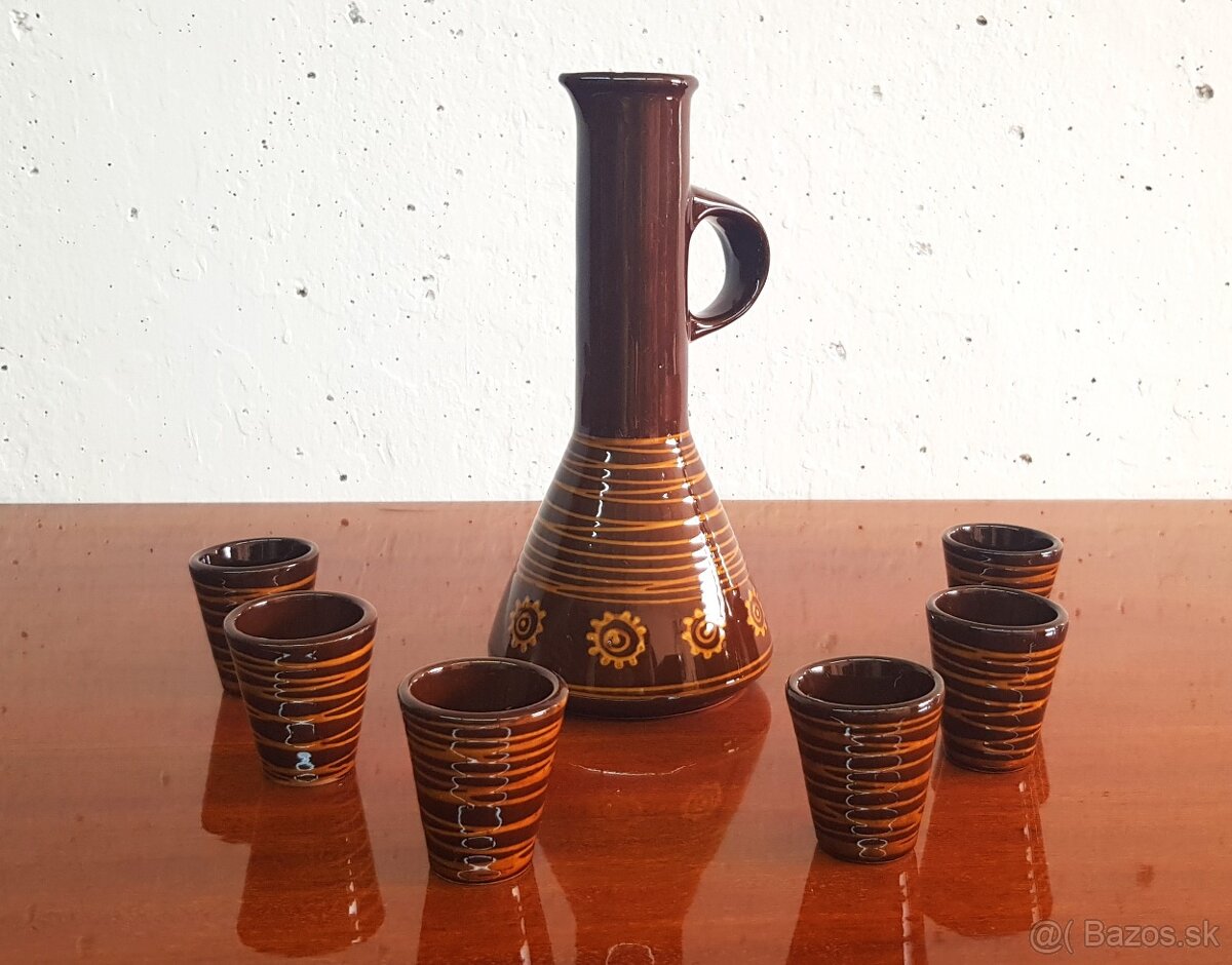 Súprava,6+1, keramicka