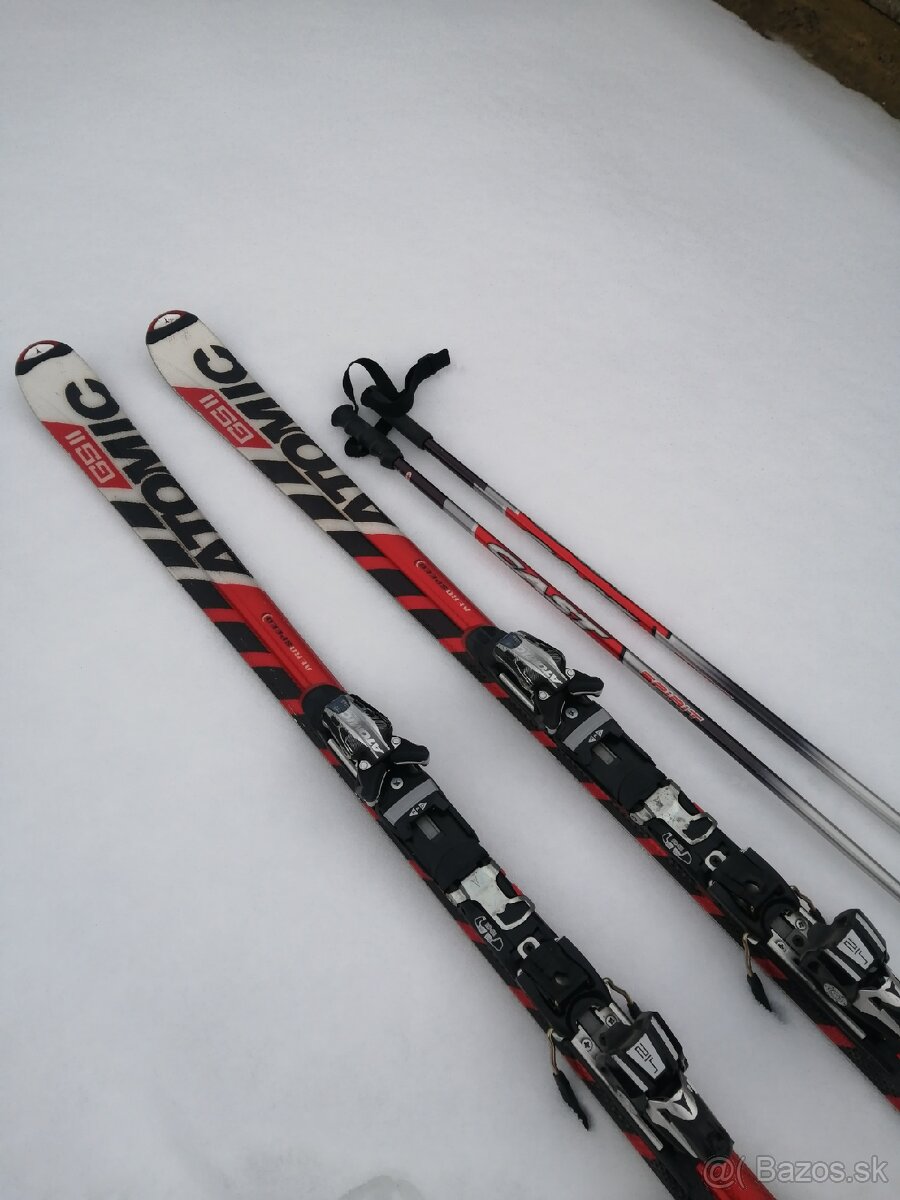 Lyže Atomic GS II +palice