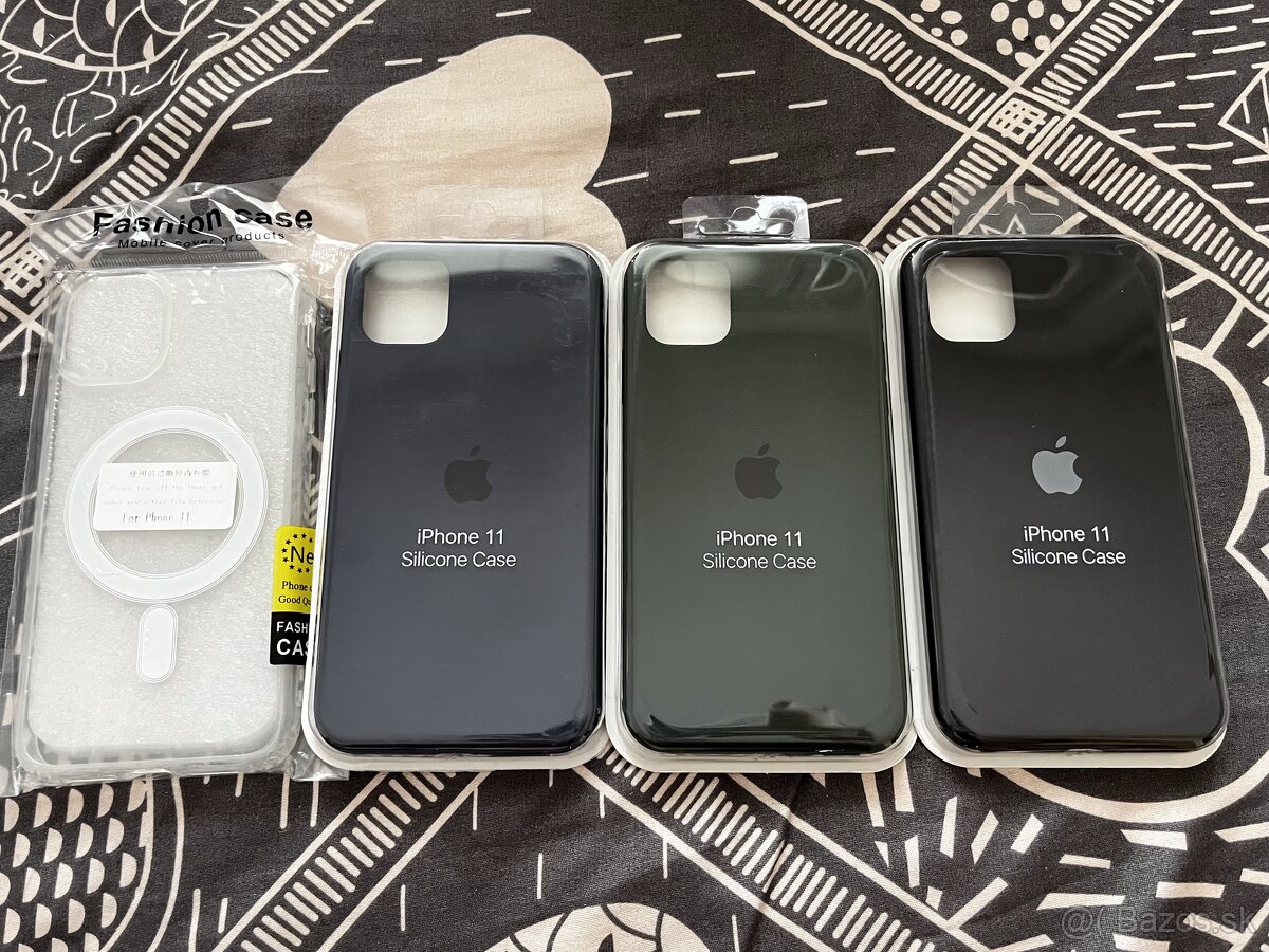 Silikónové Apple kryty na iPhone 11