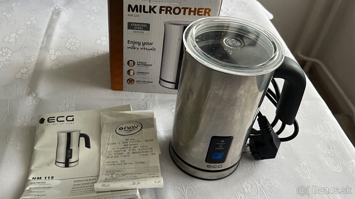 Napeňovač mlieka NM115