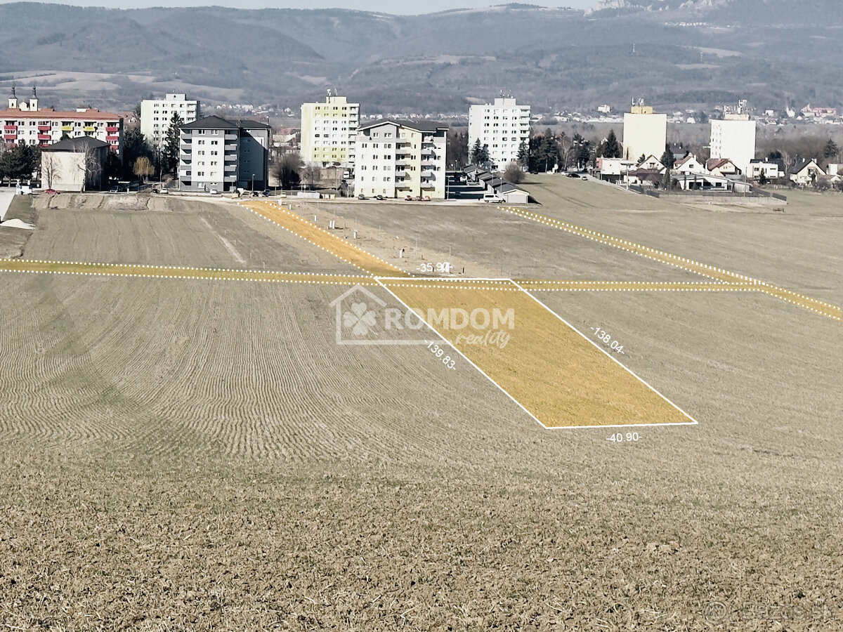 Na predaj stavebný pozemok Ilava - Slnečná ulica