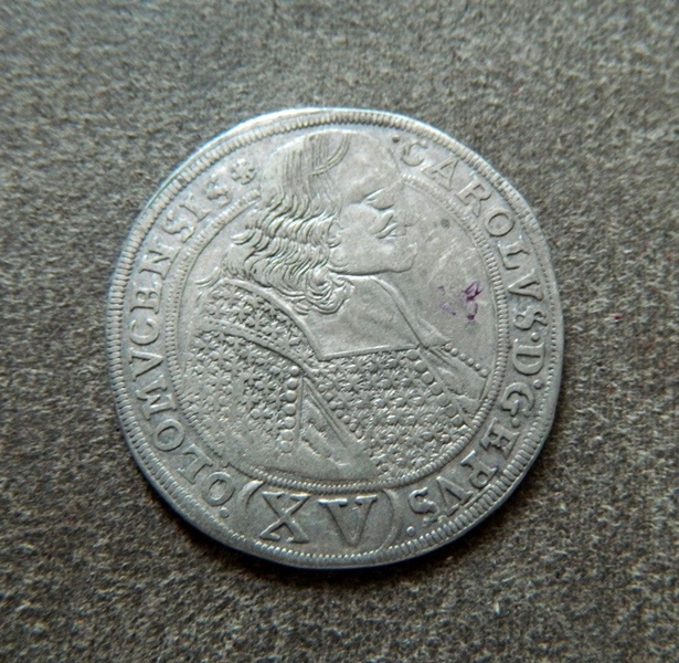 Predám XV grajciar 1694 SAS Karel II. Lichtenstein