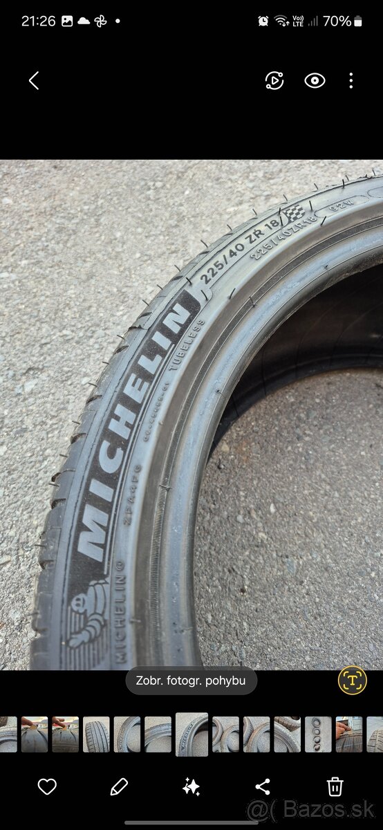 225/40 r18 letne michelin