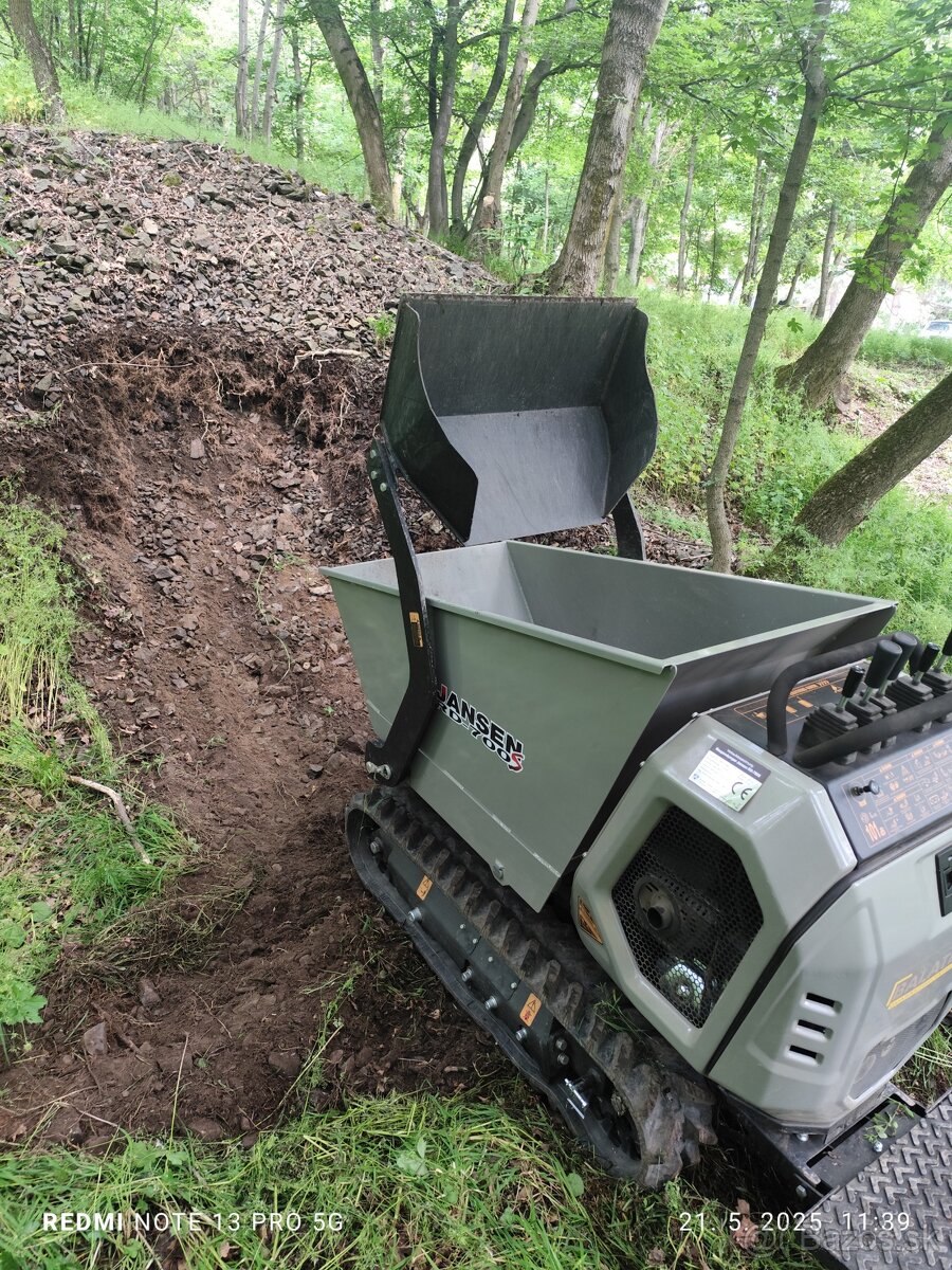 Prenajmem minidumper