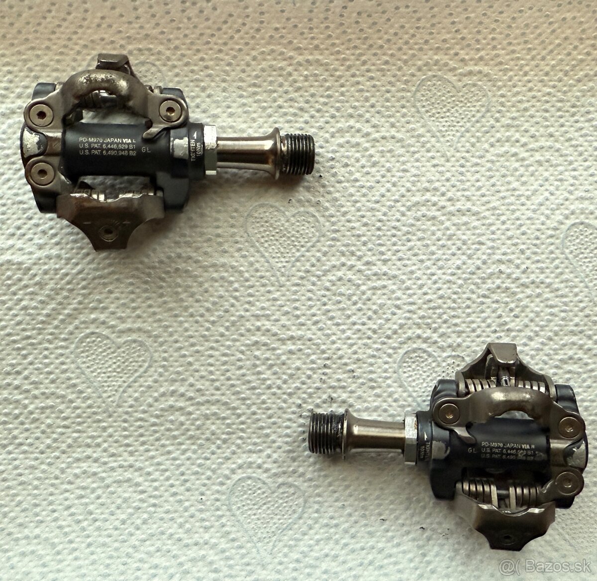 Použité pedále SHIMANO XTR SPD PD-M970