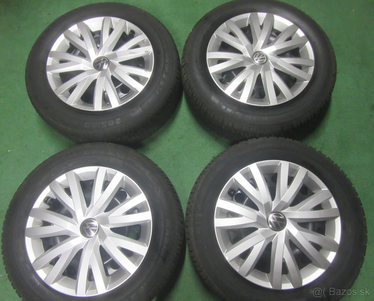R16 Zimná sada TOURAN rozteč 5x112 205/60R16 SEMPERIT