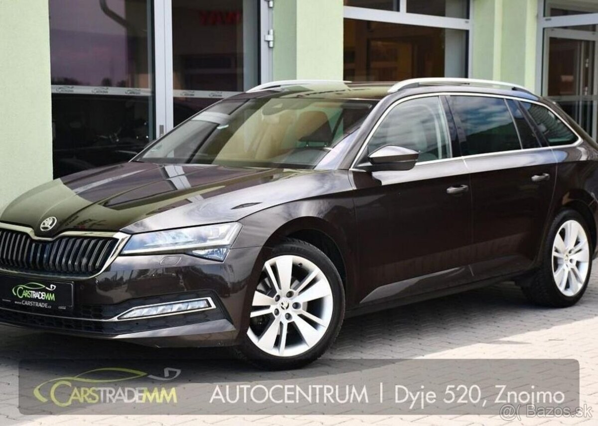Škoda Superb 2.0TDi STYLE DSG ČR 110 kw