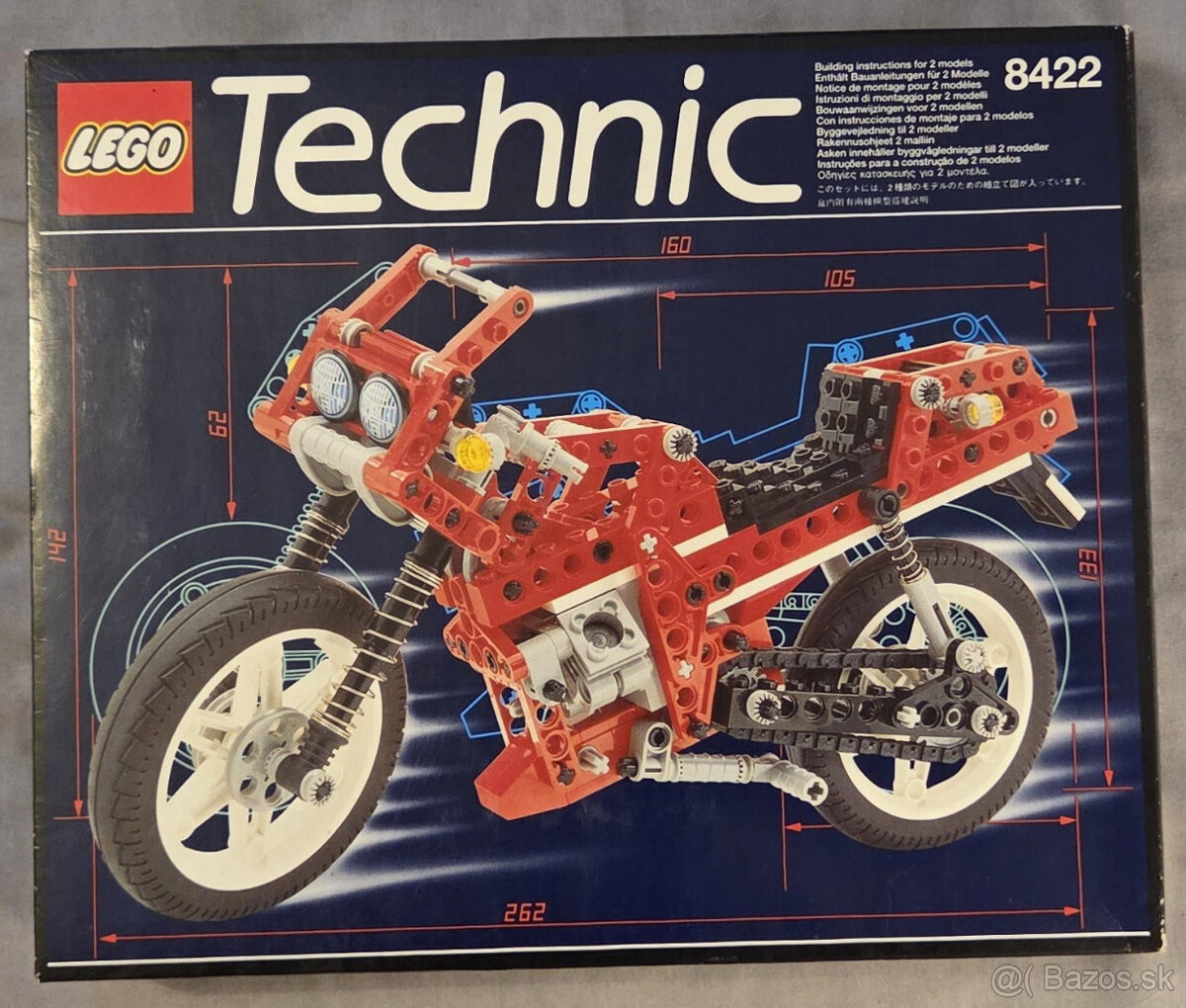 Lego Technic 8422, 90 roky, Na predaj