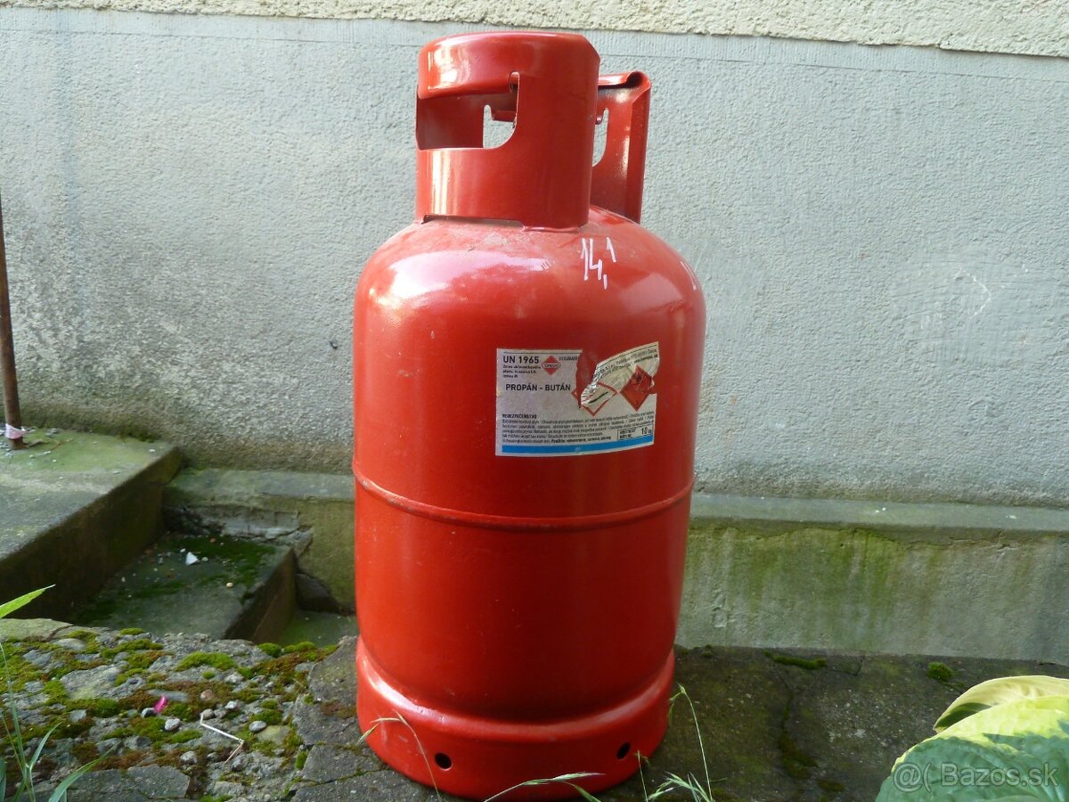 propan butanová flaša