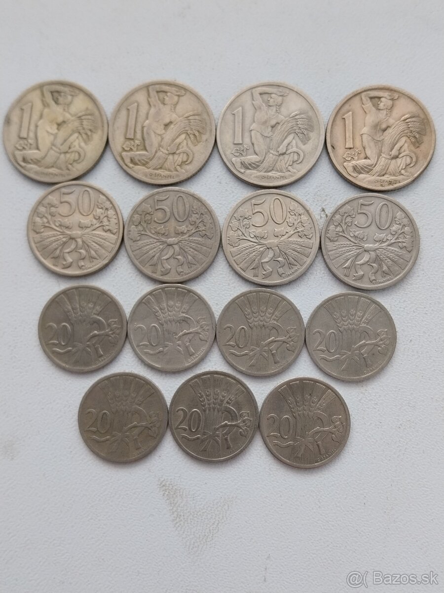 Mince čsr 1918 -1938