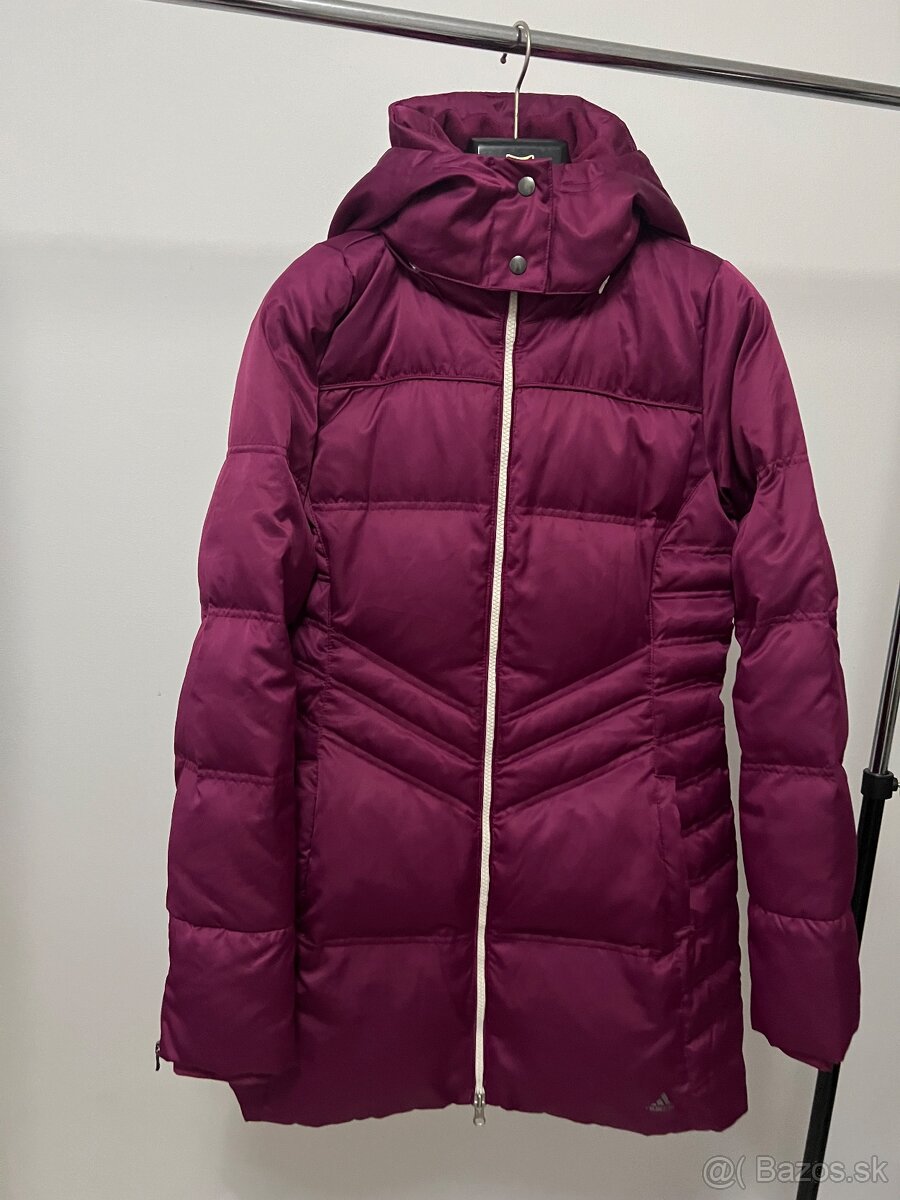 Predĺžená zimná bunda Adidas